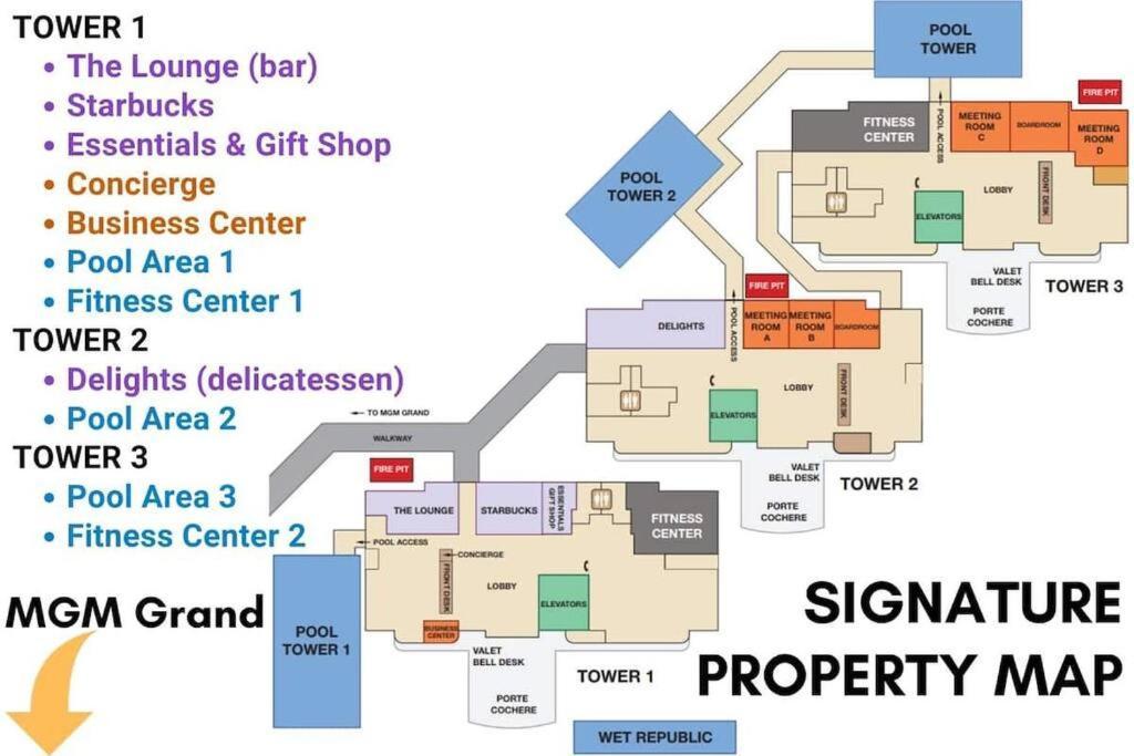32Nd Flr Penthouse @Mgm Signature 1Bed, No Fee Лас Вегас Екстериор снимка