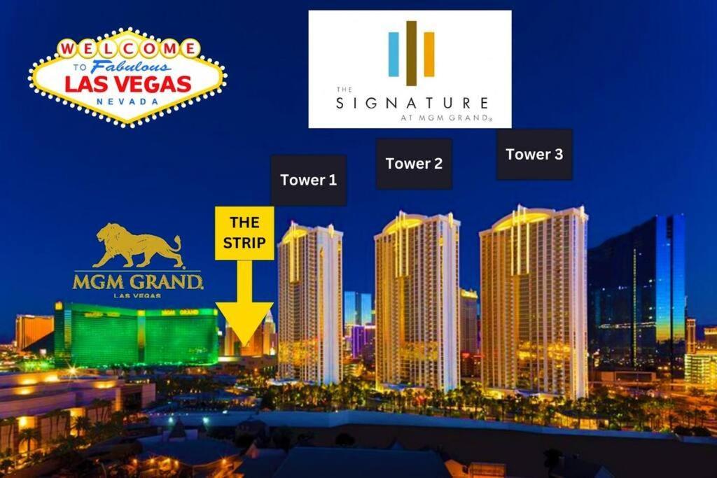32Nd Flr Penthouse @Mgm Signature 1Bed, No Fee Лас Вегас Екстериор снимка