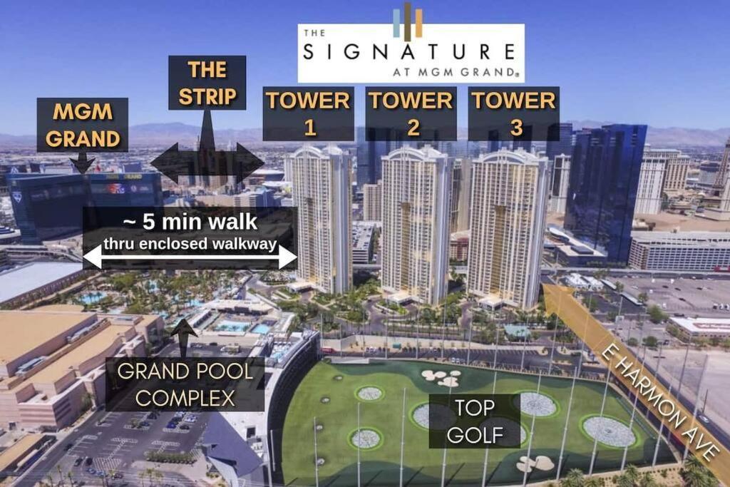 32Nd Flr Penthouse @Mgm Signature 1Bed, No Fee Лас Вегас Екстериор снимка