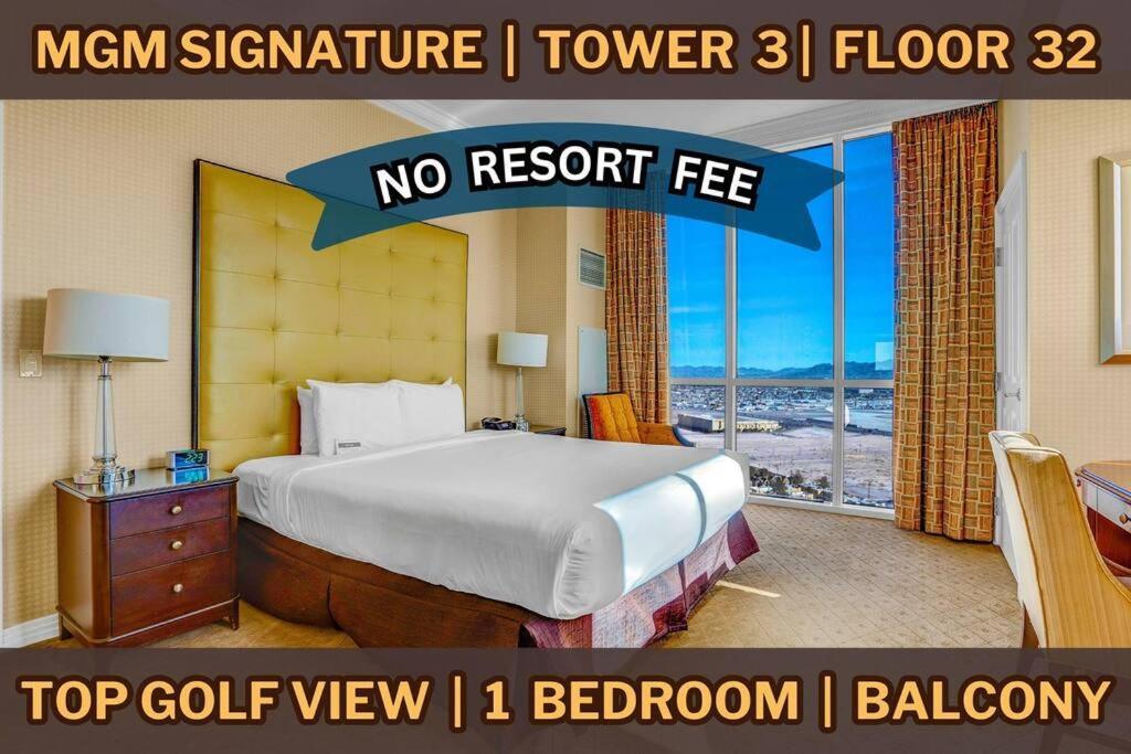 32Nd Flr Penthouse @Mgm Signature 1Bed, No Fee Лас Вегас Екстериор снимка